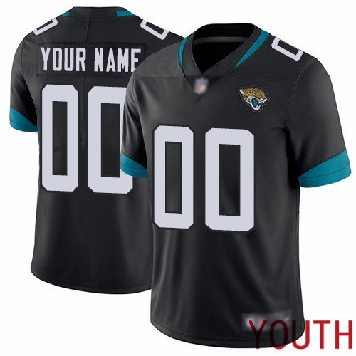 Limited Black Youth Home Jersey NFL Customized Football Jacksonville Jaguars Vapor Untouchable->customized nfl jersey->Custom Jersey